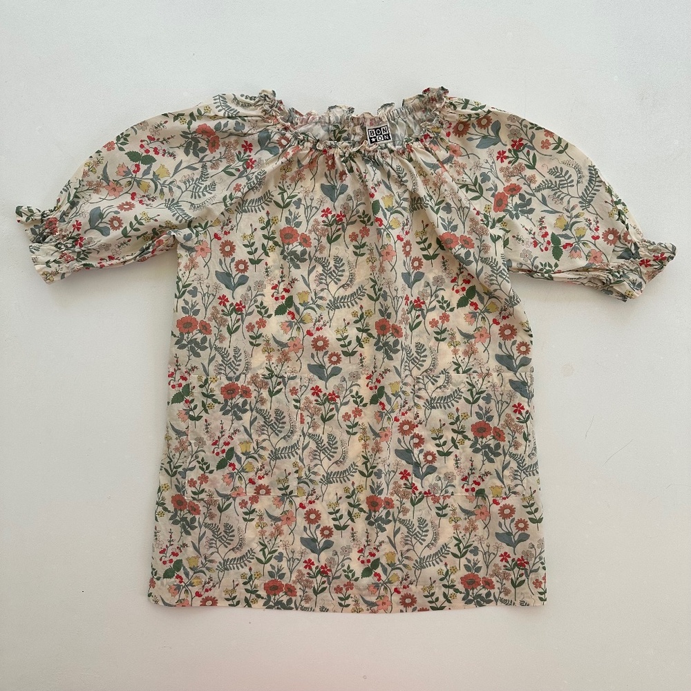 Bonton Charlie Dress - Garden Flowers